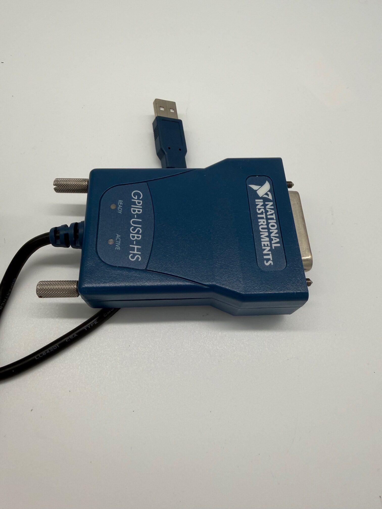 National instruments 187965-01 GPIB Instrument Control Device, GPIB-USB-HS
