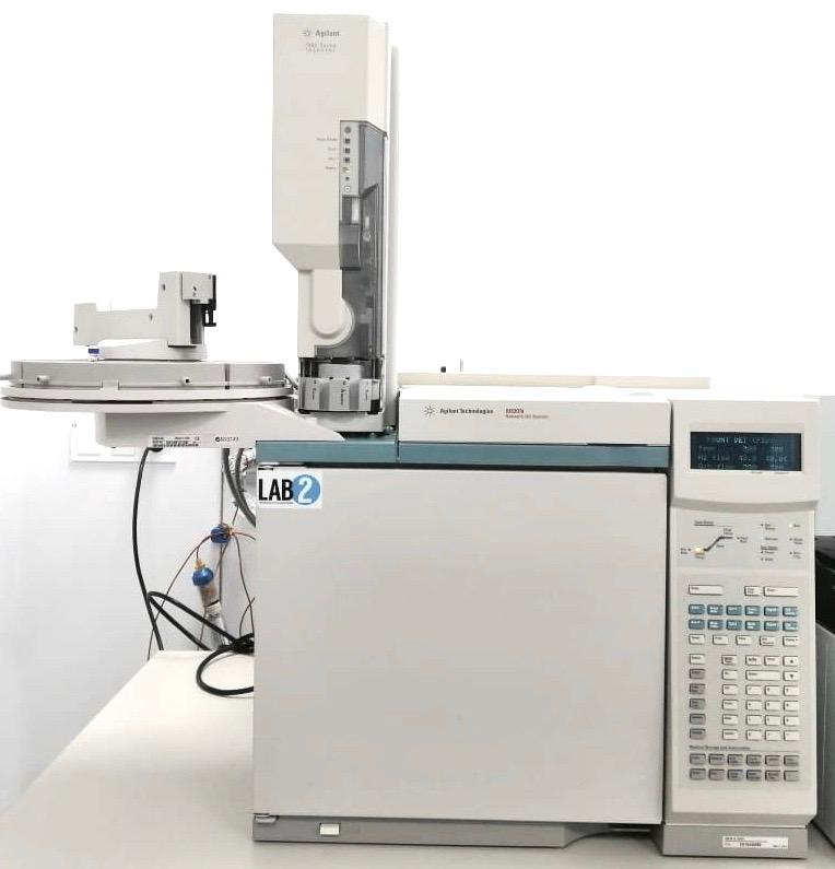 Agilent 6890N with FID 7683 autoinjector and tray