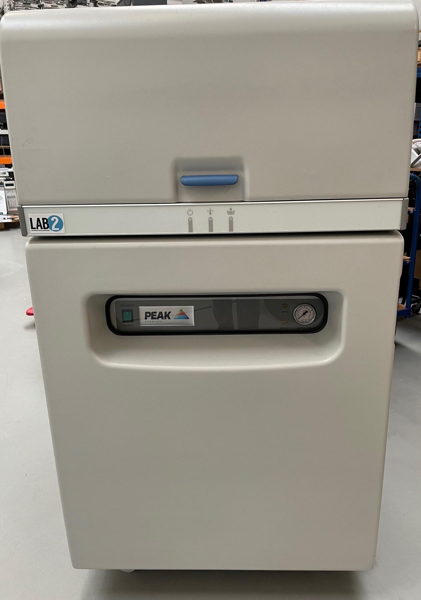 LCMS sound box for gas generator + pump