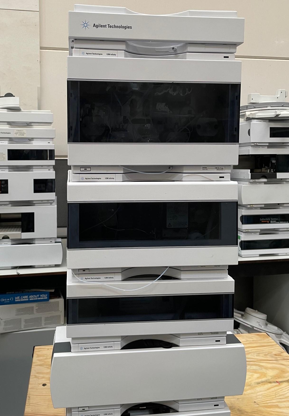 Agilent 1290 HPLC system with high pressure pump (1200 bar)