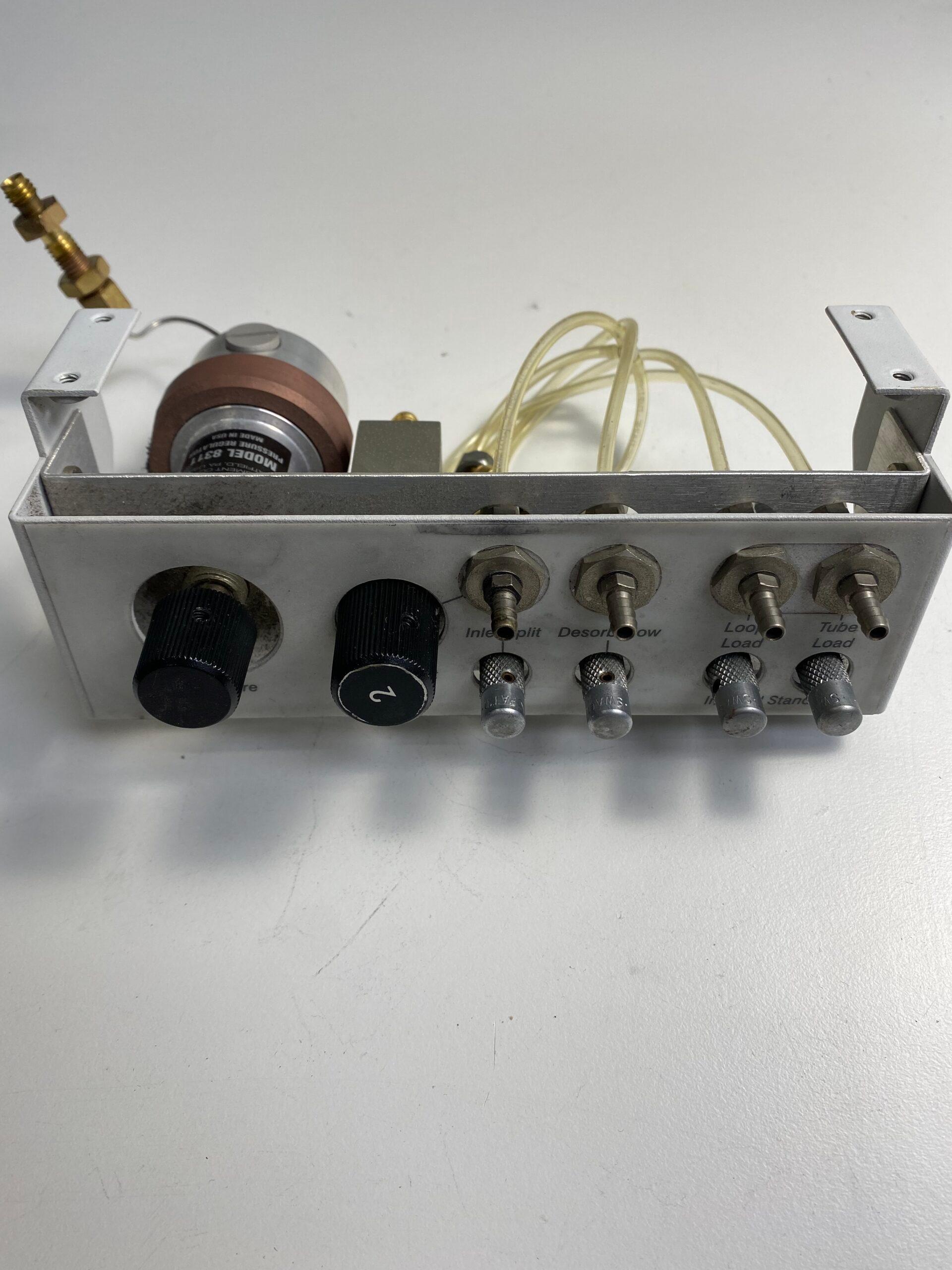 Gas control panel