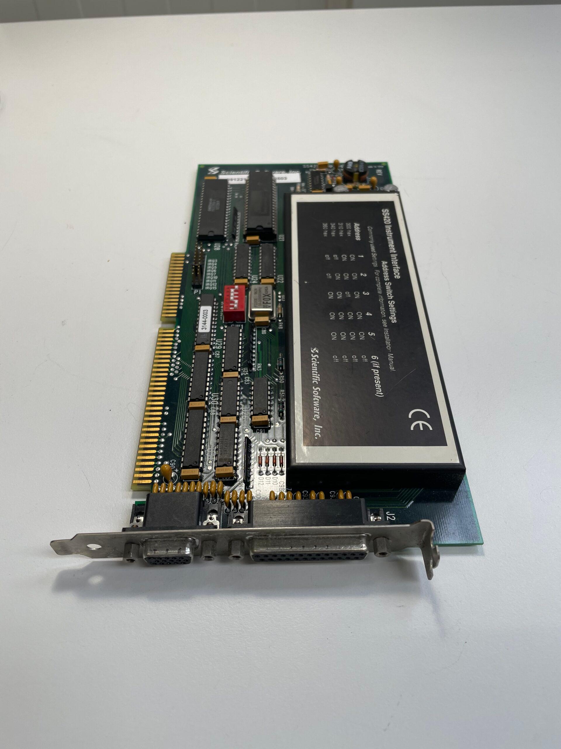 Instrument interface card PN: 991221-104-12503