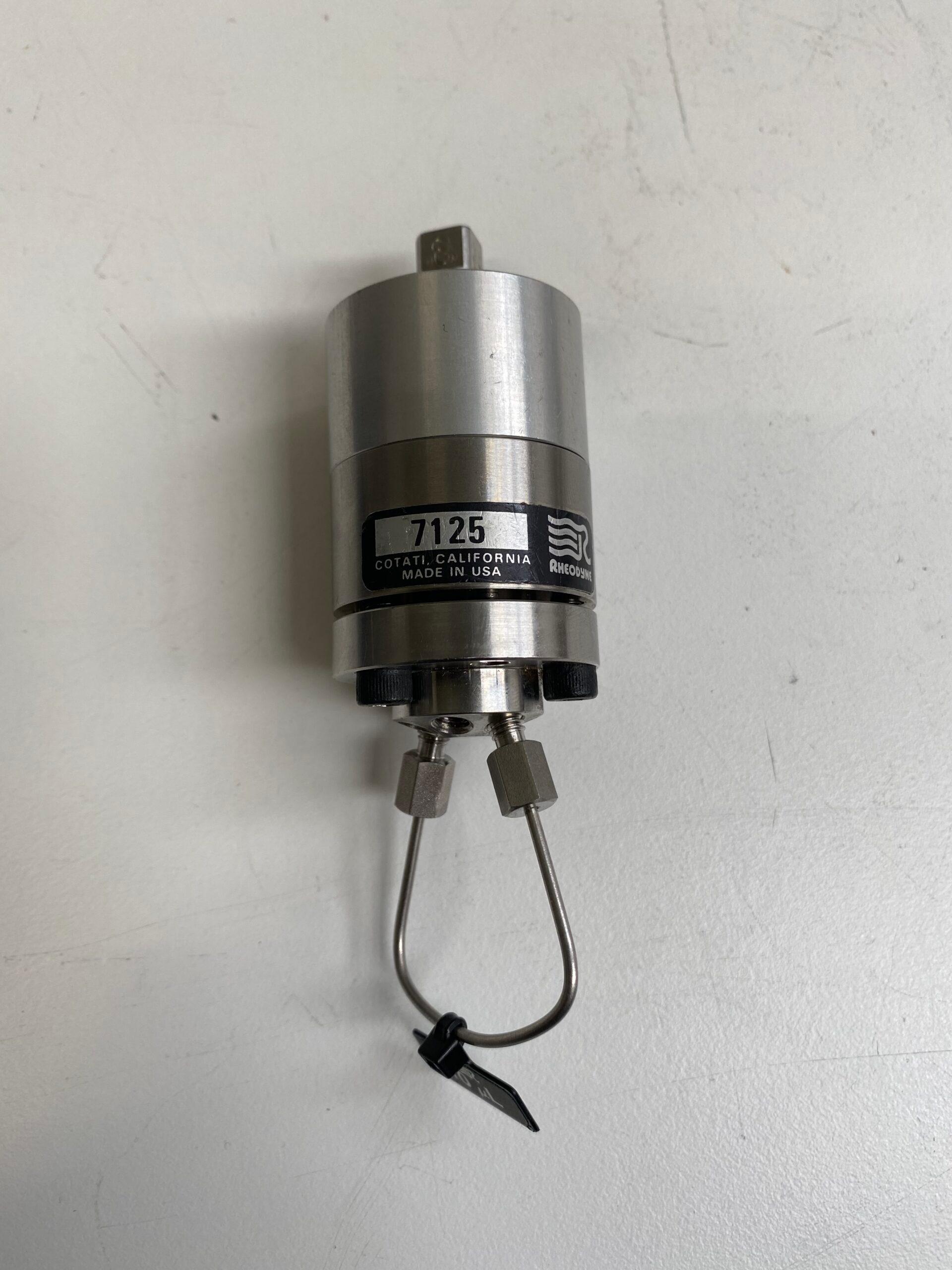 Rheodyne injector Model 7125