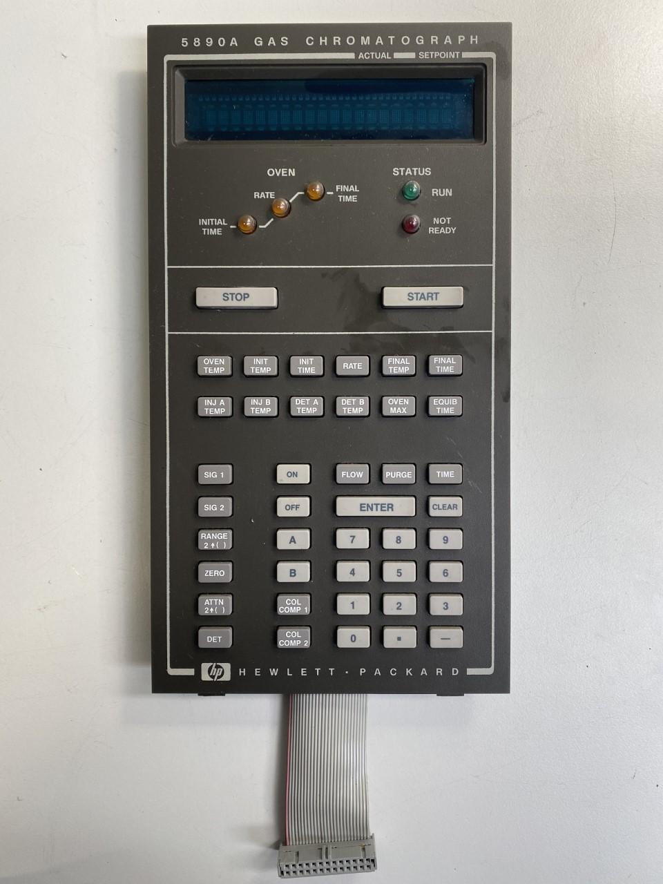 Chromatograph Keyboard Keypad